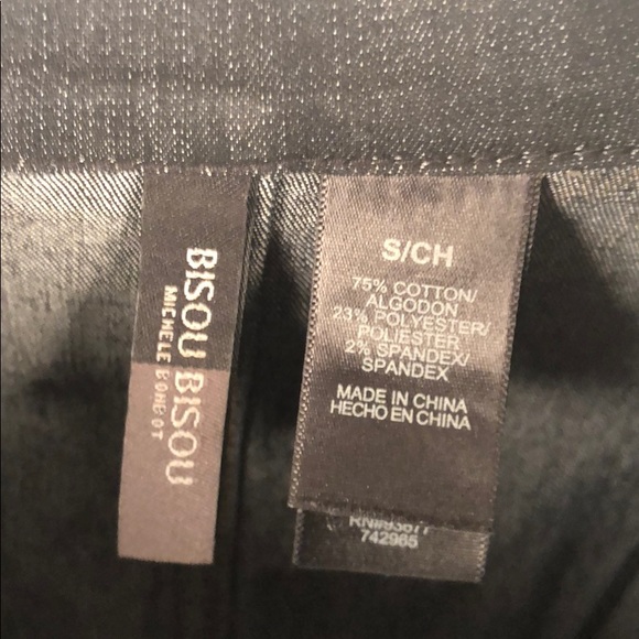 Bisou Bisou Denim Jacket Womens Small - Picture 2 of 4